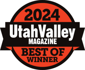 2024 Utah Valley Magazine Best Of Winner award badge