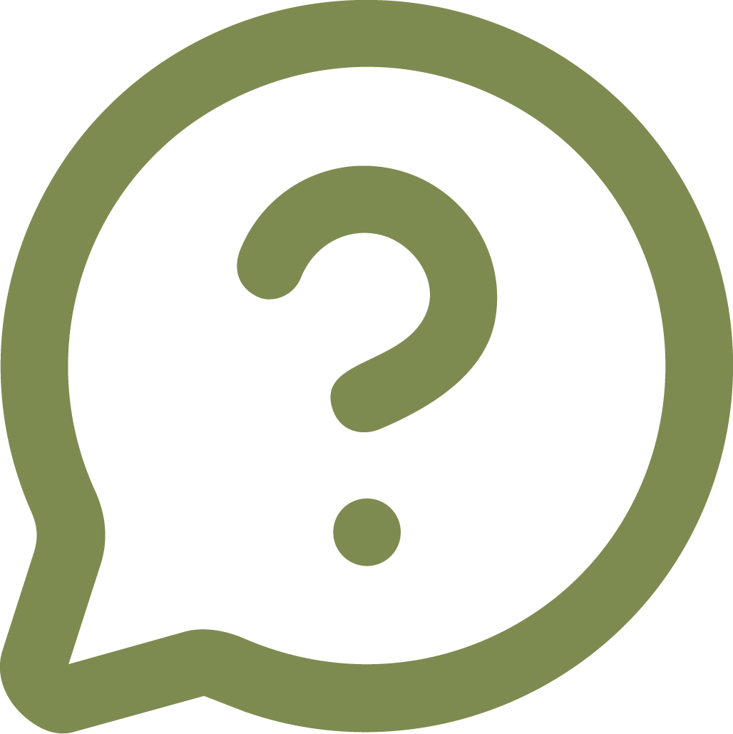Green question mark FAQ icon for Cardon Law estate planning questions