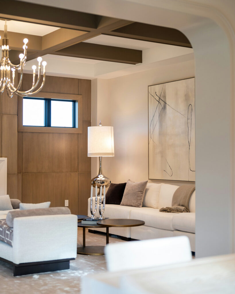 Refined residential interior representing the personal, family, and financial life coordinated through strategic estate planning.